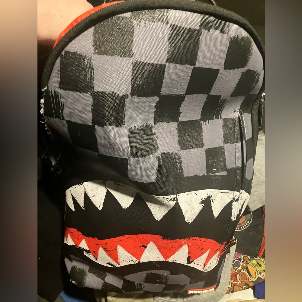 Sprayground urban brand sharks in paris vanquish 2 backpack designer school bag